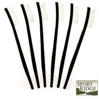 DBL ENDED NYL BRUSHES 10PK BLK 6 PIECEDouble Ended Brushes 6 Pack  Sport Ridge Double Ended Brushes are great for cleaning trigger groups and general maintenance  The nylon bristles are designed to remove carbon and powder without damaging components in the firearmo remove carbon and powder without damaging components in the firearm | 843119032919